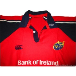 2003-04 Munster Rugby Pro Home L/S Shirt