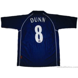 2001-02 Blackburn Away Shirt Dunn #8