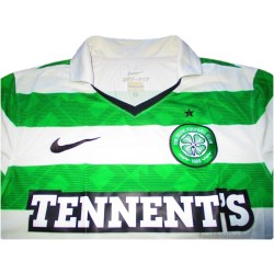 Celtic 2011-2012 Away Authentic Long Sleeve Shirt #88 Gary Hooper