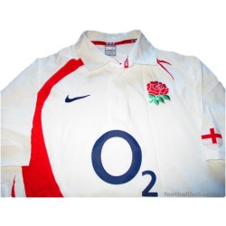2007-09 England Rugby Home Shirt