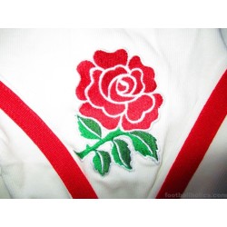 1999-01 England Rugby Pro Home L/S Shirt