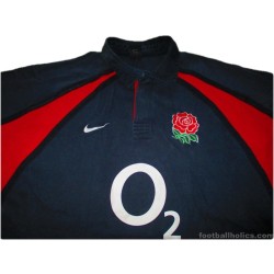 2002-03 England Rugby Pro Away Shirt