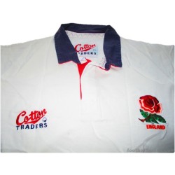 1995-96 England Rugby Pro Home L/S Shirt