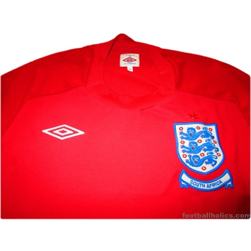 2010-11 England 'South Africa' Away Shirt