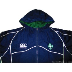 2007-09 Ireland Rugby Training Hooded Rain Jacket