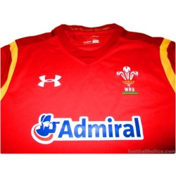 2015-17 Wales Rugby Pro Home Shirt