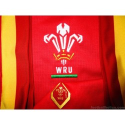 2015-17 Wales Rugby Pro Home Shirt