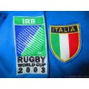 2003 Italy Rugby 'World Cup' Pro Home L/S Shirt