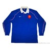 2001-03 France Rugby Pro Home L/S Shirt