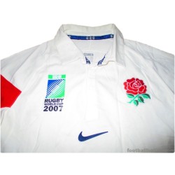 2007 England Rugby 'World Cup' Polo Shirt