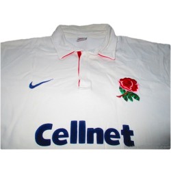 1997-99 England Rugby Pro Home L/S Shirt
