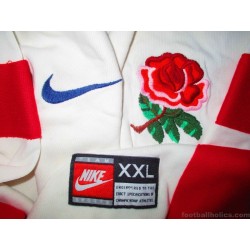 1997-99 England Rugby Pro Home L/S Shirt