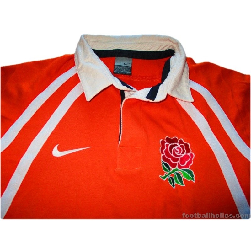 2002-04 England Rugby Pro Training L/S Shirt