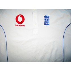 2005-08 England Cricket Test Shirt