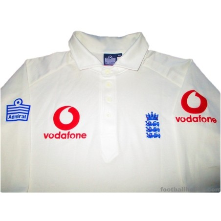 2002-05 England Cricket Test Shirt