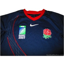 2007 England Rugby 'World Cup' Player Issue Training L/S Shirt