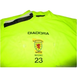 2006-08 Scottish Premier League Match Worn Referee Shirt