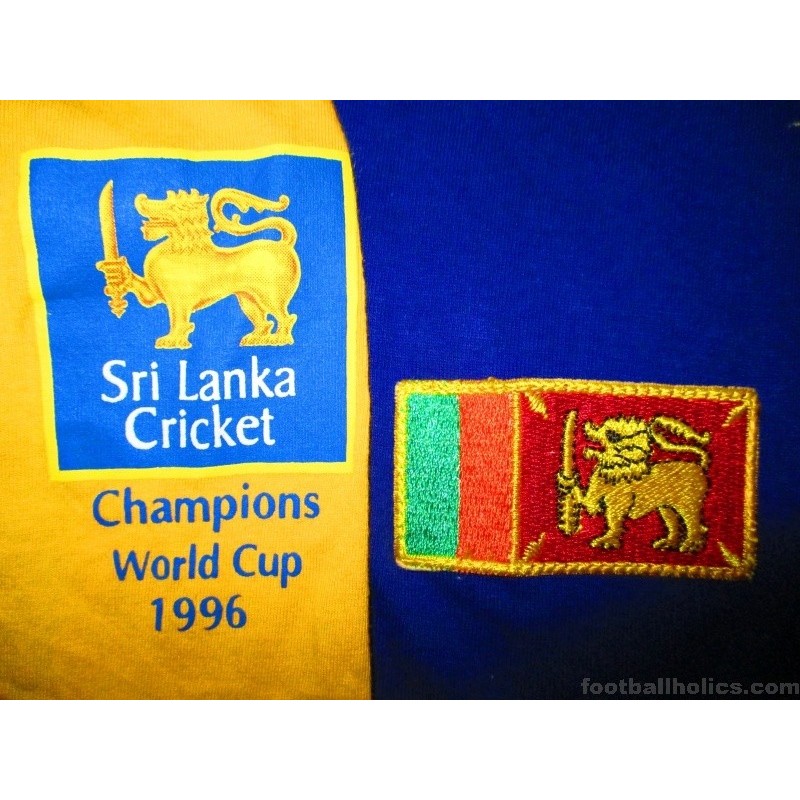 Sri Lanka Cricket World Cup 1996 Champion's ODI Jersey/Shirt