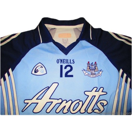 2007-08 Dublin GAA (Áth Cliath) Home Jersey Match Worn #12