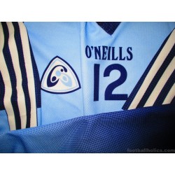 2007-08 Dublin GAA (Áth Cliath) Home Jersey Match Worn #12