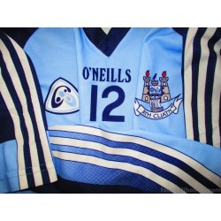 2007-08 Dublin GAA (Áth Cliath) Home Jersey Match Worn #12