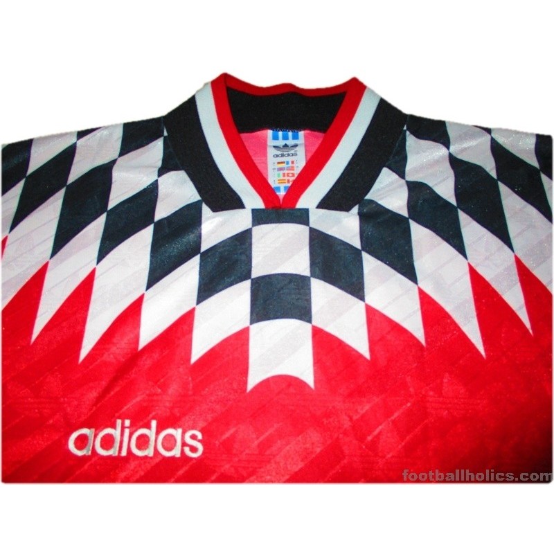 1994-96 Rot-Weiß Merl Home Shirt Match Worn #7