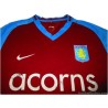 2008-09 Aston Villa Home Shirt