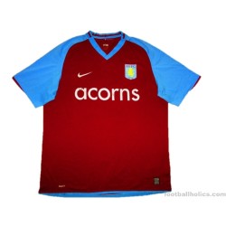 2008-09 Aston Villa Home Shirt