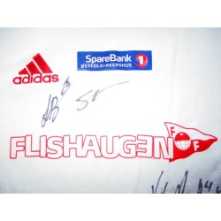 2014 Fredrikstad FK Player Issue Signed Training Shirt