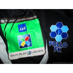 2011 Follo FK GK Shirt Match Worn #1