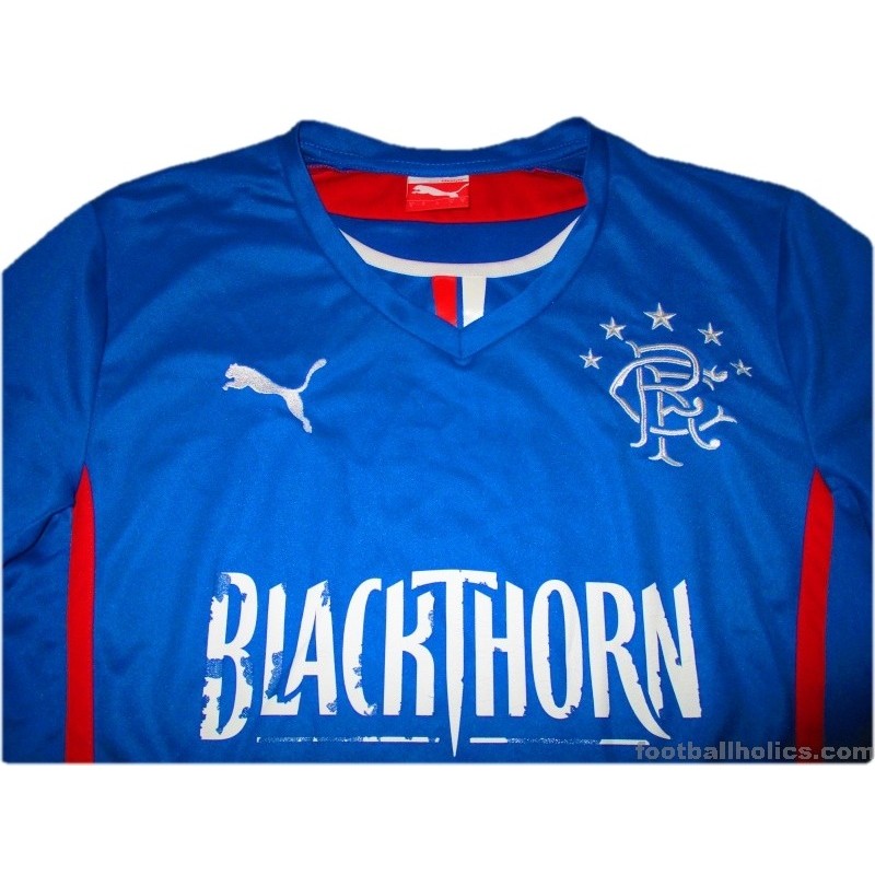 2013-14 Rangers Home Shirt