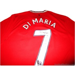 2014-15 Manchester United Home Shirt Di Maria #7