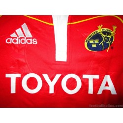2009-11 Munster Rugby Pro Home Shirt