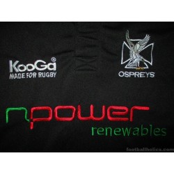 2005-06 Ospreys Rugby Pro Home Shirt