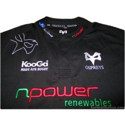 2007-08 Ospreys Rugby Pro Home Shirt