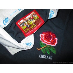 1987 England Rugby 'World Cup' Cotton Traders Classics Shirt
