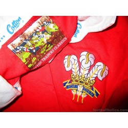 1987 Wales Rugby 'World Cup' Cotton Traders Classics Shirt