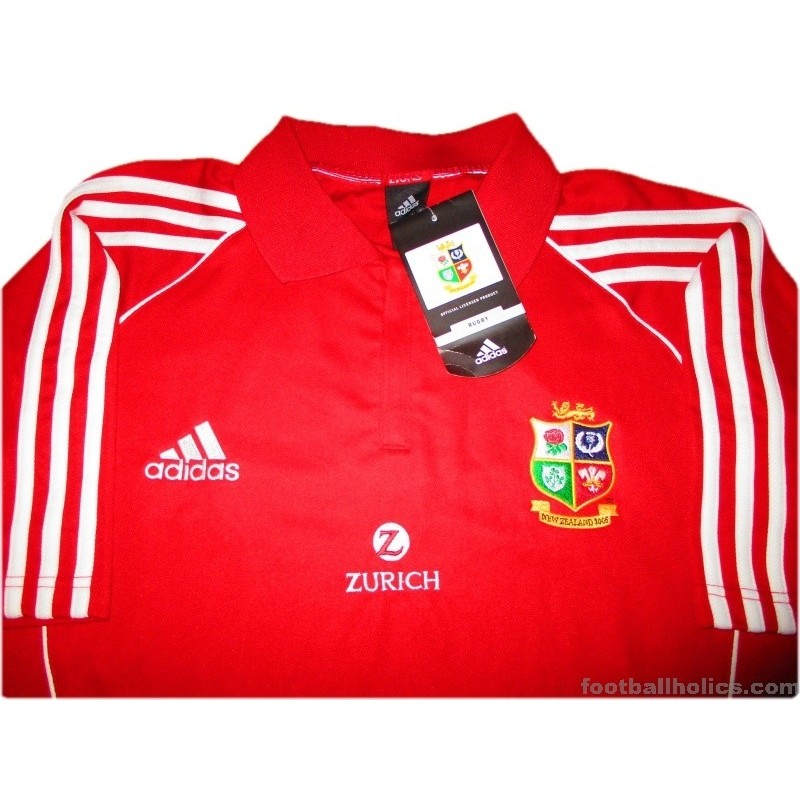 2005 British & Irish Lions 'New Zealand' Player Issue Polo Shirt *w/tags*