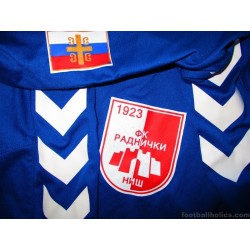 FK Radnički Niš Away football shirt 2014 - 2015.