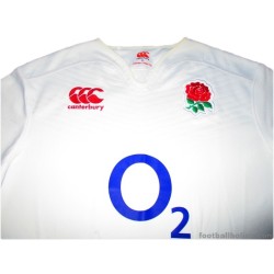 2015-16 England Rugby Pro Home Shirt
