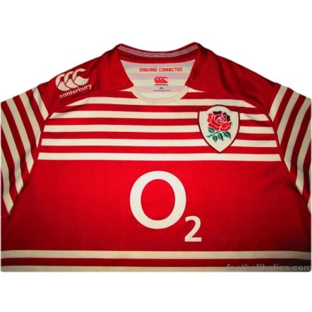 2013-14 England Rugby Pro Away Shirt