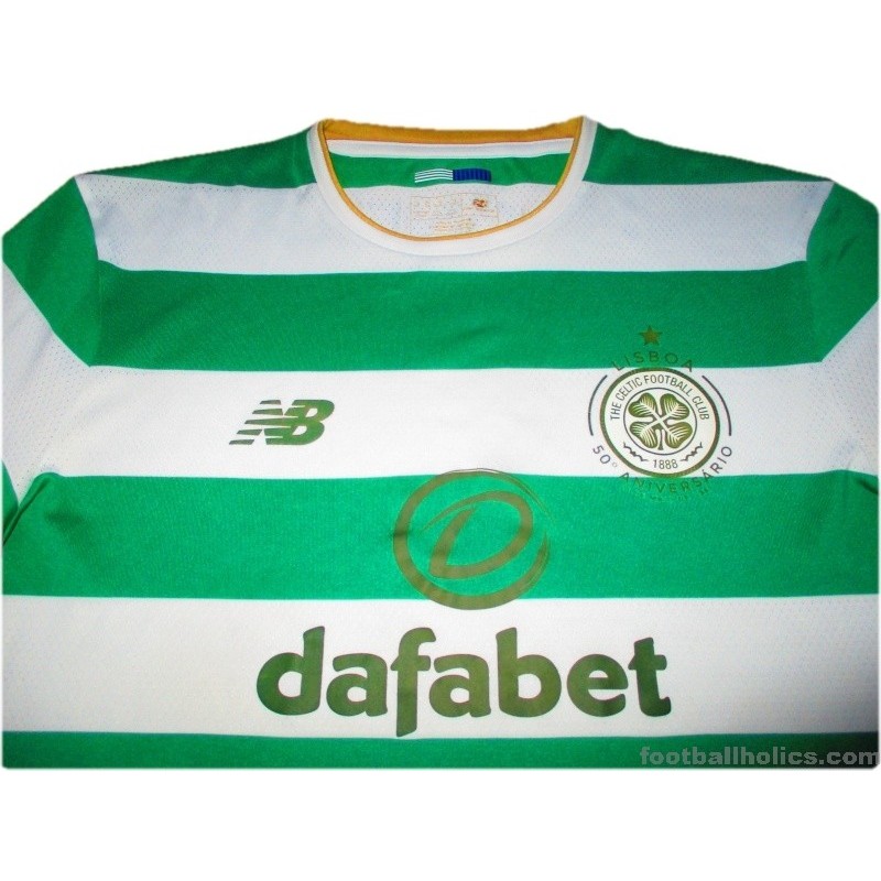 Celtic 2017-18 'Lisbon Lions' 50th Anniversary' Home Shirt *XL* – Fans  Museum Shop