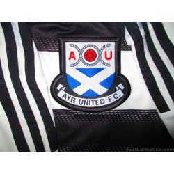 2016-17 Ayr United Home Shirt