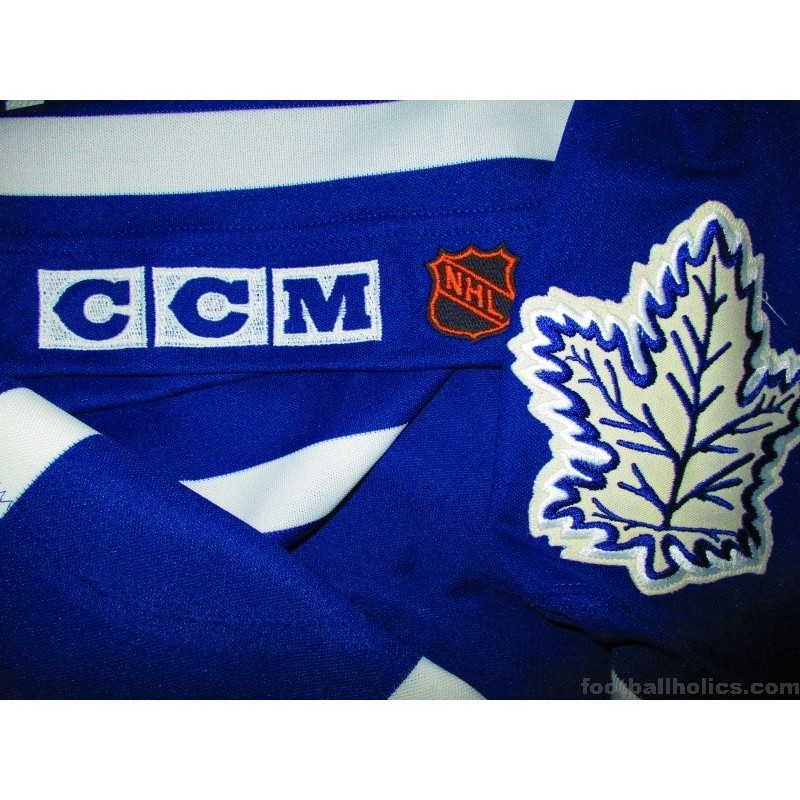 1994-97 Toronto Maple Leafs Match Issue Gilmour 93 Away Jersey