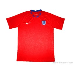 2020-21 England Nike Pre-Match Training Shirt