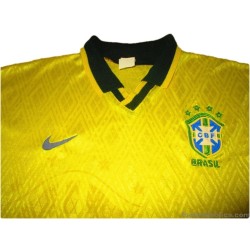 1997-98 Brazil Nike Prototype Home Shirt