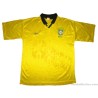 1997-98 Brazil Nike Prototype Home Shirt
