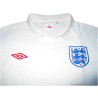 2009-10 England Umbro Home L/S Shirt
