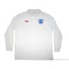 2009-10 England Umbro Home L/S Shirt
