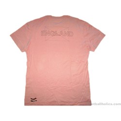 2007-09 England Rugby Nike Heritage Pink Tee Shirt